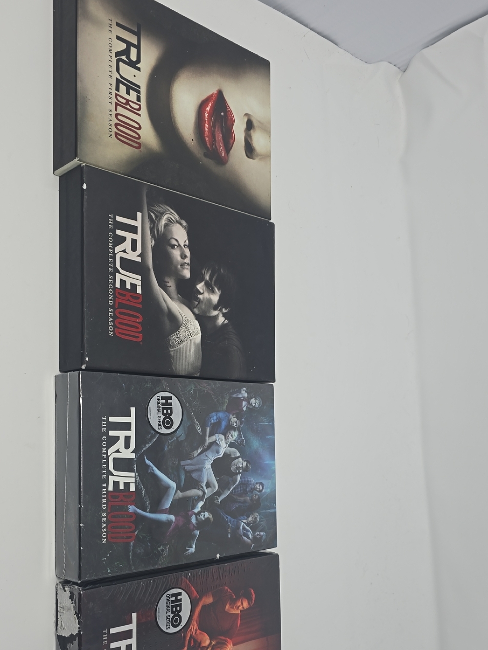 True Blood Complete Series Box Set - Black/Red Covers Series 1 Thru 4